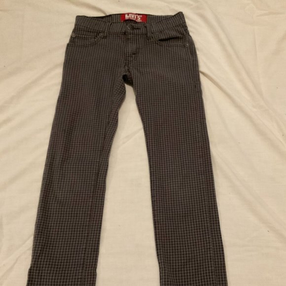 Kid's Checked Levi's - Picture 1 of 4